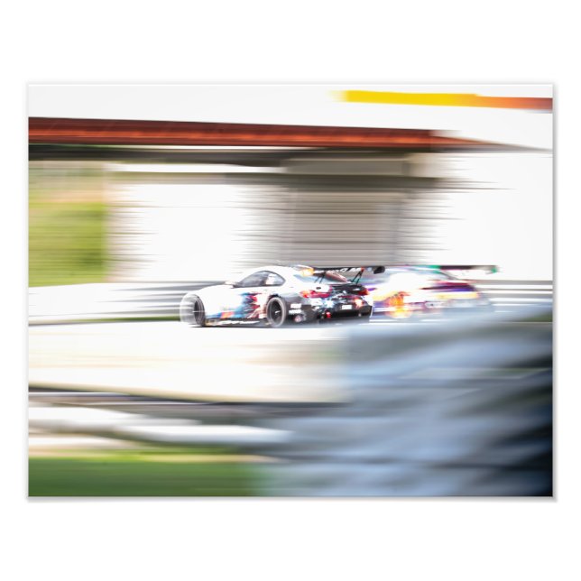 Speed Blur Photo Print (Front)
