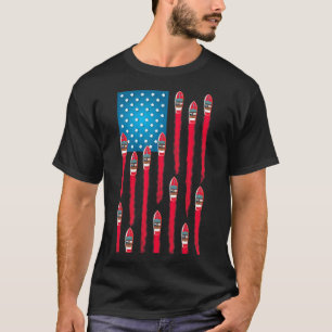Speed Boat Flag Design T-Shirt