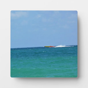 Speed Boat, Fort Lauderdale, Florida Plaque