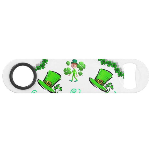 Speed Bottle Opener St. Patrick's Day (Front (Horizontal))