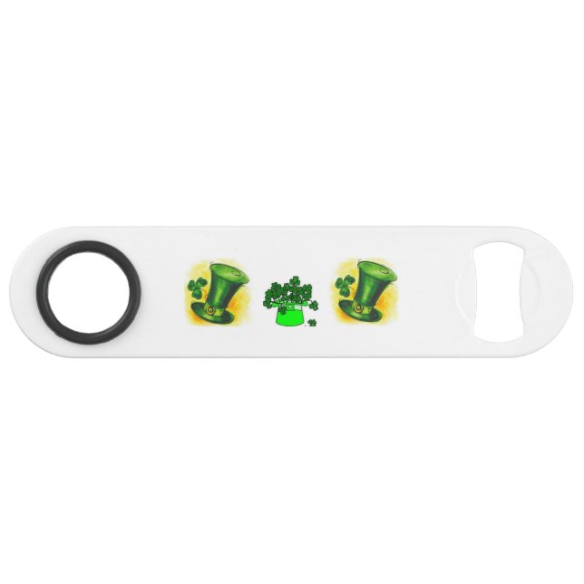 Speed Bottle Opener St. Patrick's Day (Front (Horizontal))