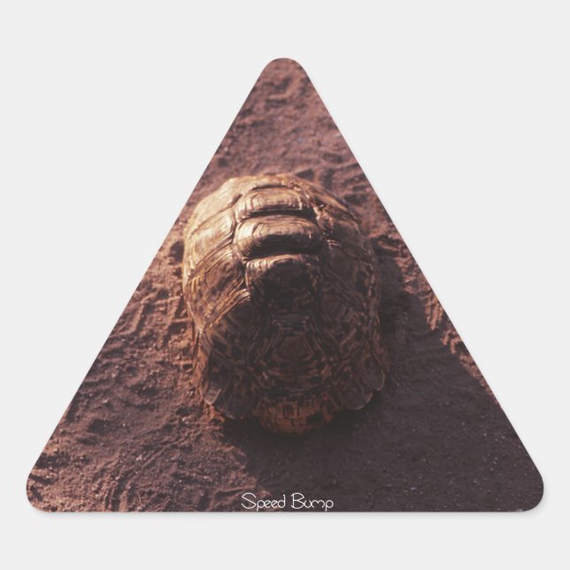 Speed Bump Triangle Sticker (Front)