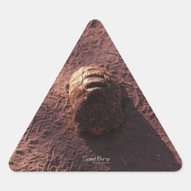 Speed Bump Triangle Sticker (Front)