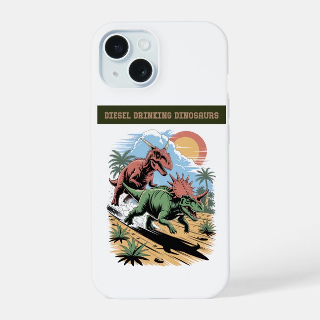 Speed-By Thrill iPhone 15 Case (Back)