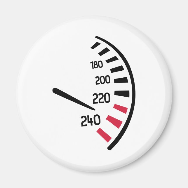 Speed car magnet (Front)