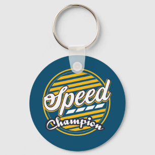 Speed Champion Key Ring