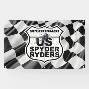 Speed Coast Chapter - Banner Finish Flag Logo