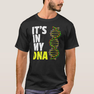 Speed Cubing It's In My DNA Math Cube Puzzle Solve T-Shirt