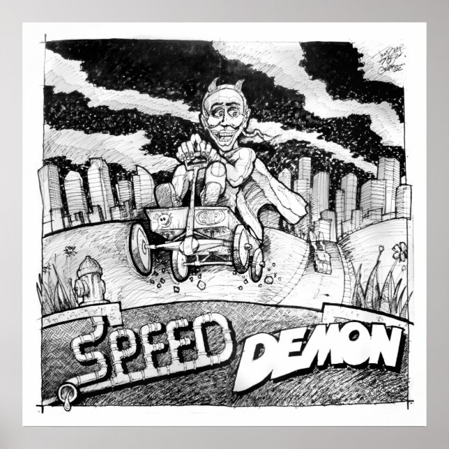 Speed Demon 1 Poster (Front)