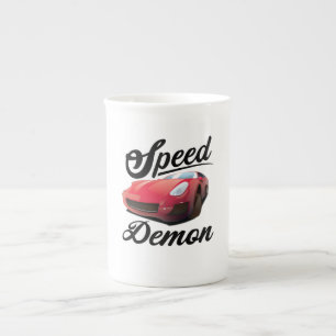 Speed Demon Bone China Mug