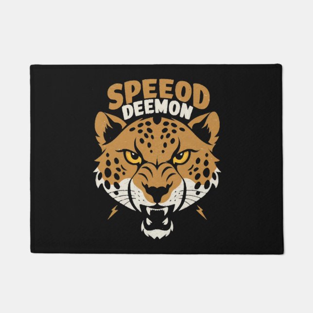 Speed Demon Doormat (Front)