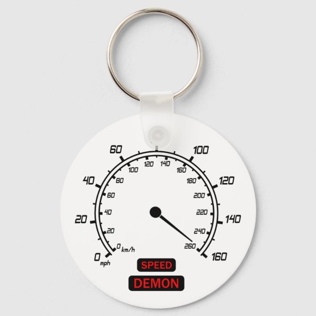 Speed Demon Key Ring (Front)