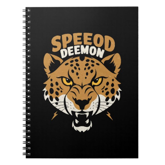 Speed Demon Notebook (Front)