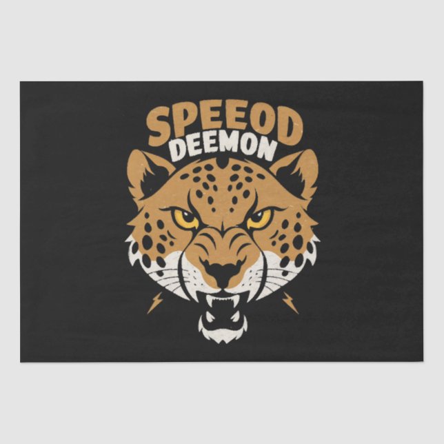 Speed Demon Tissue Paper (Front)