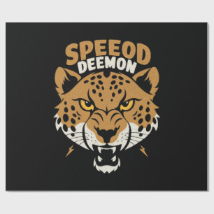 Speed Demon Wrapping Paper