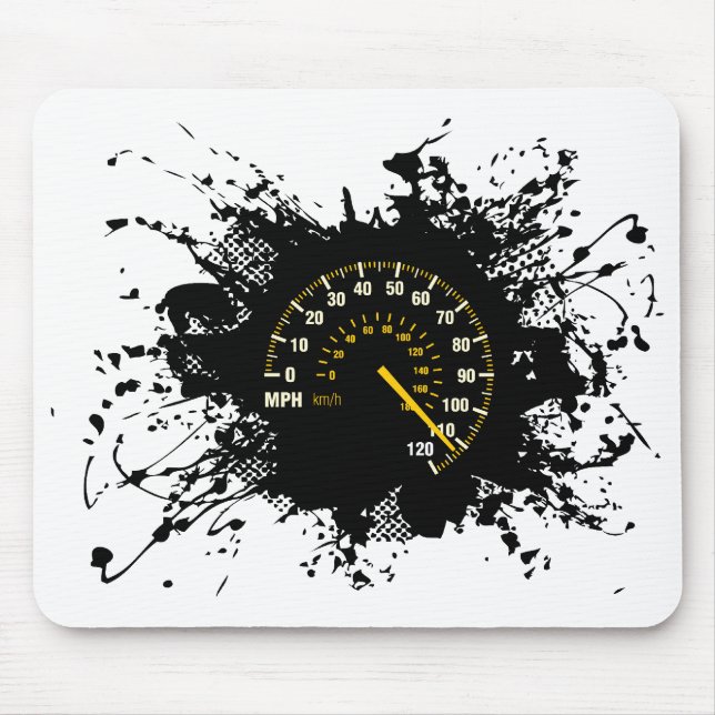 Speed Emblem Urban Style 1 Mouse Pad (Front)