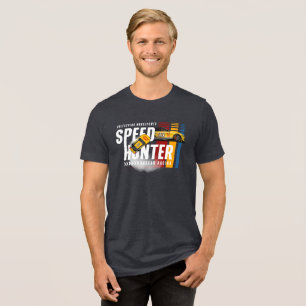 Speed Hunter (Dark Mode) Men Tri-Blend Shirt