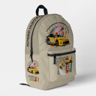 Speed Hunter Printed Backpack