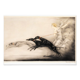 Speed II, Vitesse, 1933 by Louis Icart Photo Print