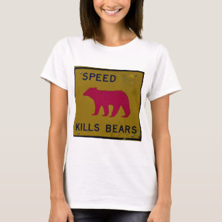 speed kills bear T-Shirt