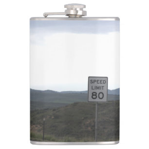Speed Limit 80 Flask