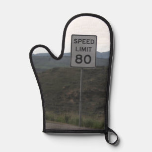 Speed Limit 80 Oven Mitt