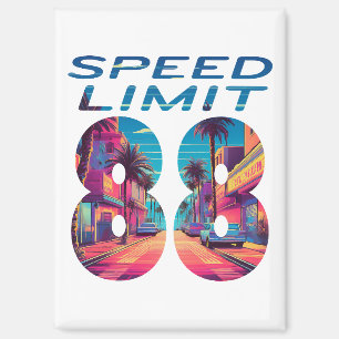 Speed Limit 88 Magnet