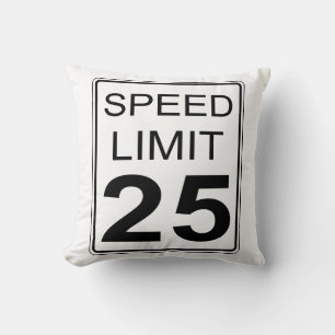 Speed Limit Cushion