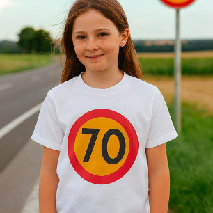 Speed Limit Seventy Girls T-Shirt
