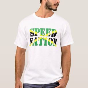 Speed Nation Jamaican Flag Singlet