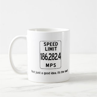 Speed of light mug