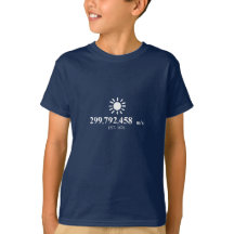 Speed of Light Physics Tshirt