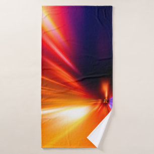 speed on night roadabstract,background,motion,blur bath towel
