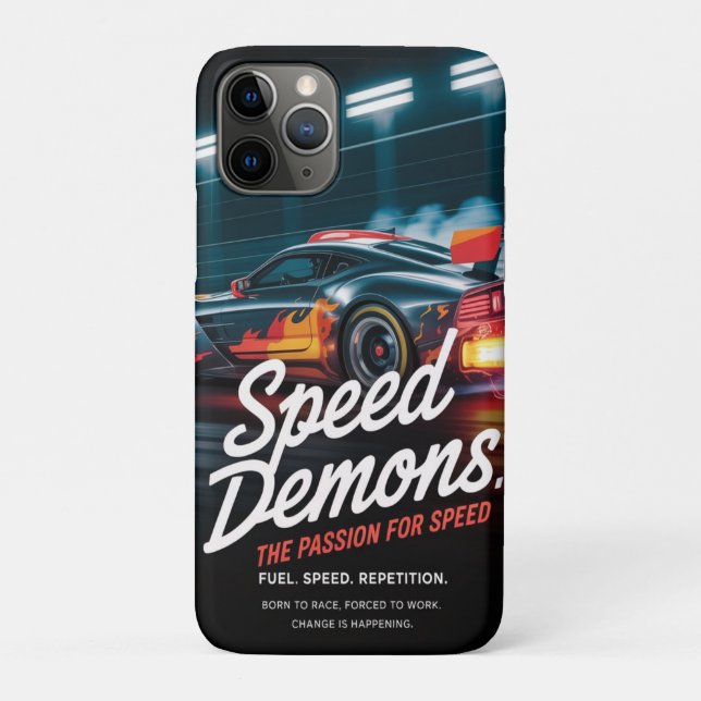 Speed Power Case-Mate iPhone Case (Back)