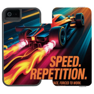 Speed Power Incipio Watson™ iPhone 5 Wallet Case