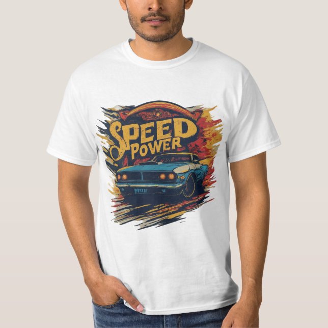 Speed Power  T-Shirt (Front)
