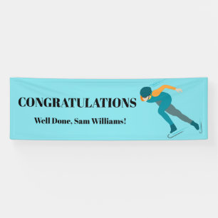 Speed Skating Banner