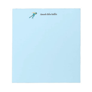 Speed Skating Notepad