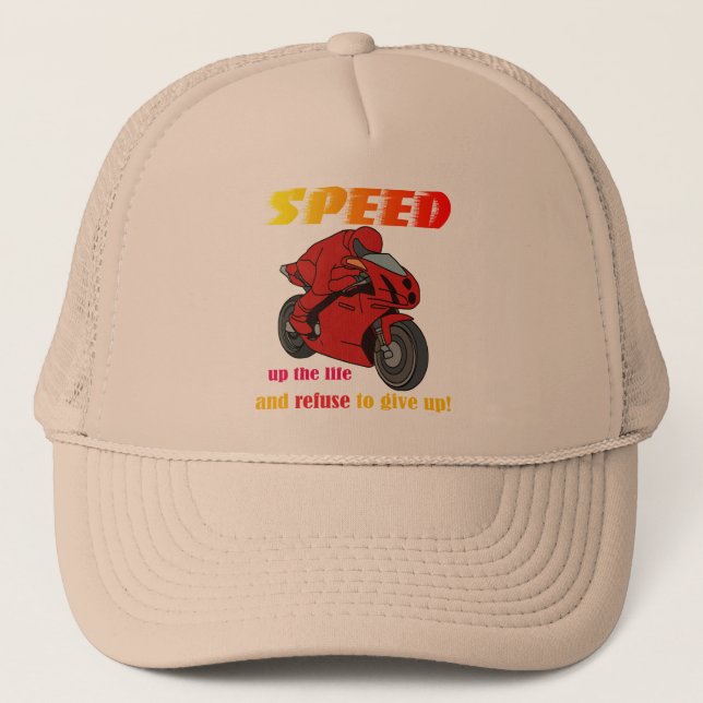 Speed Trucker Hat (Front)