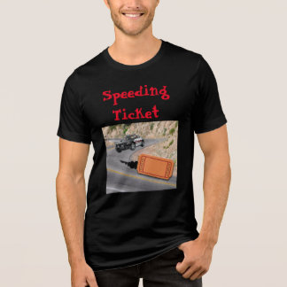 Speeding Police Car get the Ticket  Tri-Blend Shirt