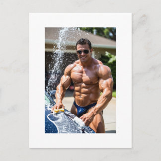 Speedo Chronicles: Car Wash Hero Postcard