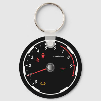 Speedometer - Tachometer Key Ring