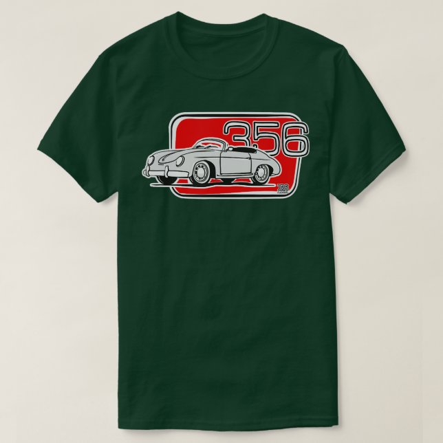 Speedster 356 Cabrio Classic Car  T-Shirt (Design Front)
