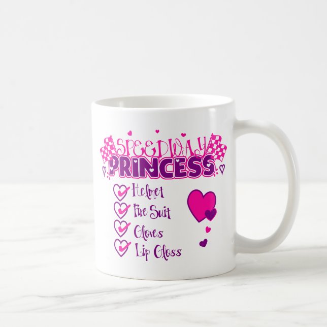 Speedway Princess Coffee Mug (Right)