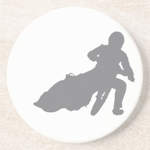 SPEEDWAY STAR (grey) Coaster