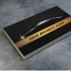 Speedy Car Outline Automotive Business Cards