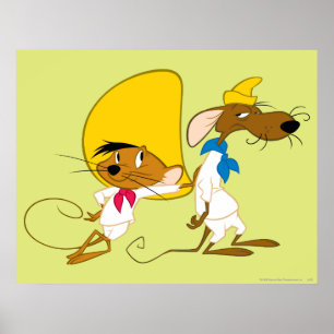 SPEEDY GONZALES™ and Slowpoke Poster