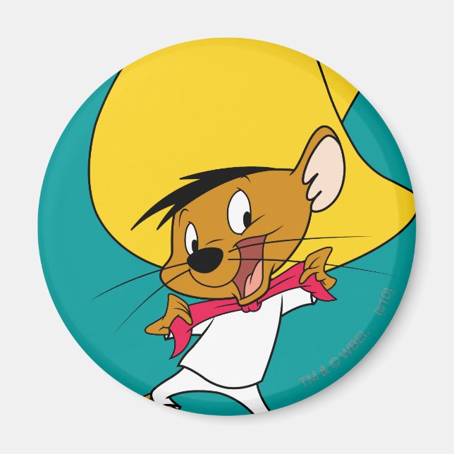 SPEEDY GONZALES™ Bow-Tie Magnet (Front)