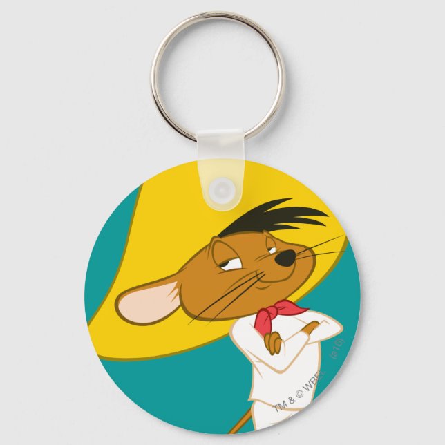 SPEEDY GONZALES™ Confident Colour Key Ring (Front)