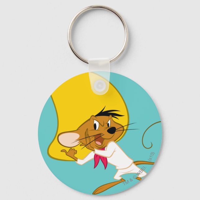 SPEEDY GONZALES™ in Colour Key Ring (Front)
